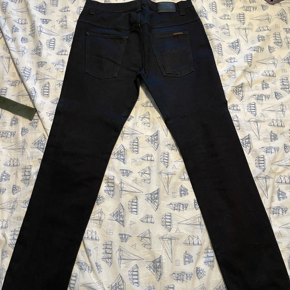 Nudie Jeans Black 36x34